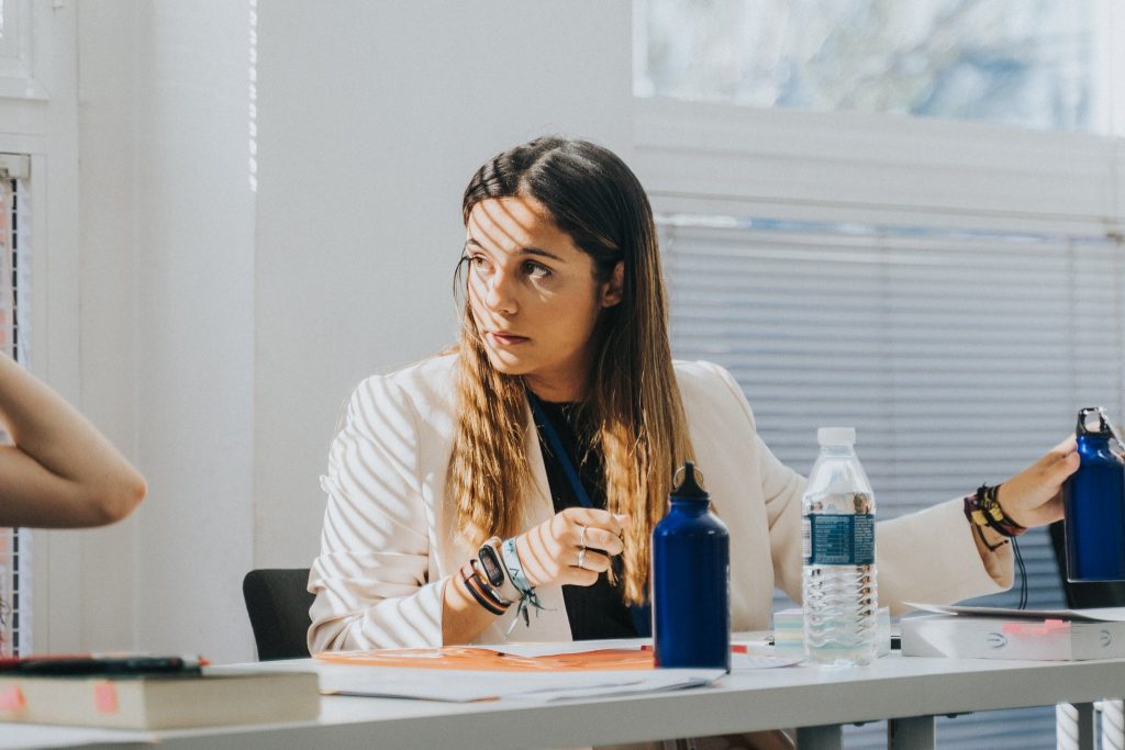 Silvia Escaño en la Copa Máster de la VI Liga Nacional de Debate Jurídico