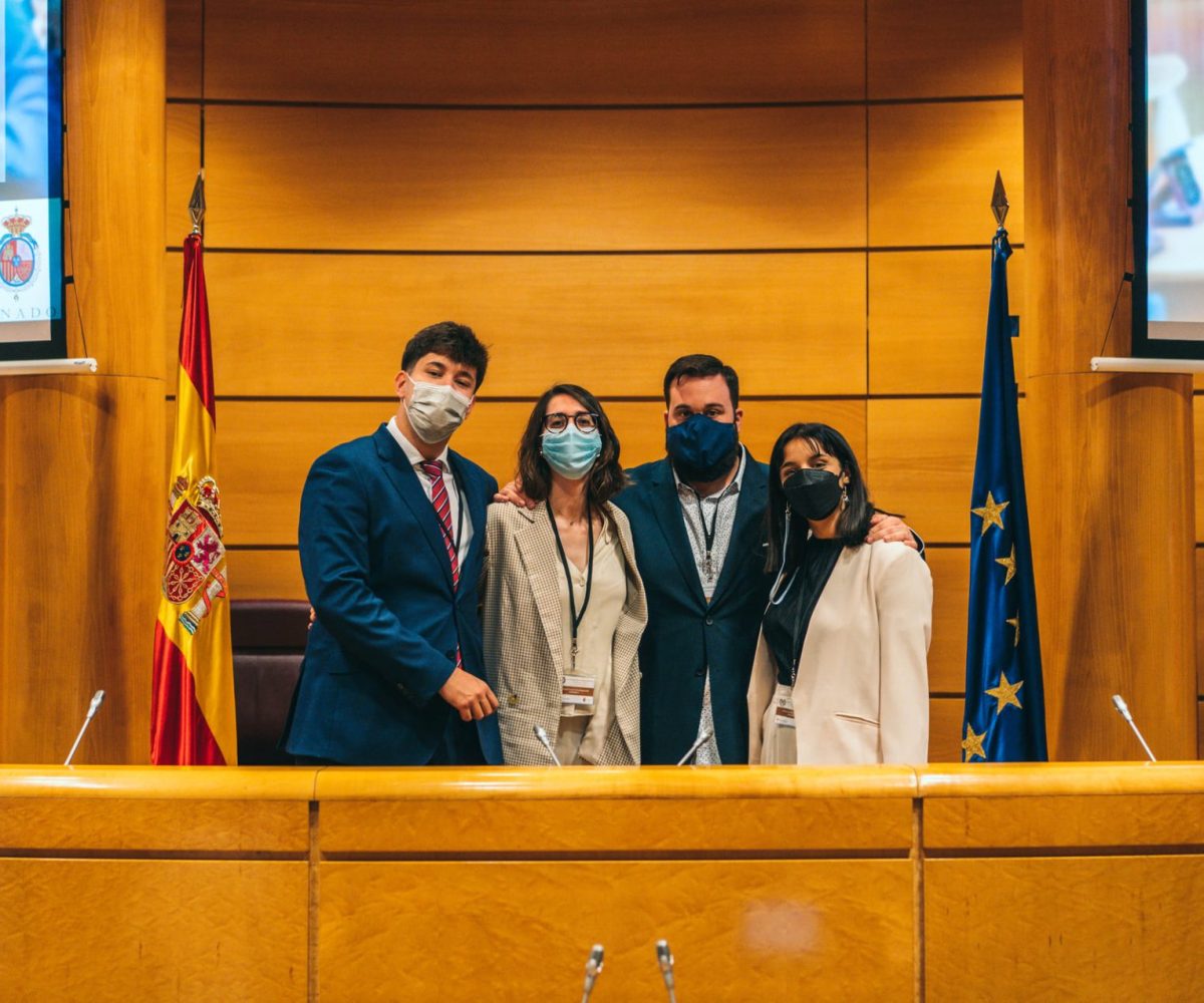 ADUMA 1 en el Senado de España
